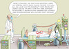 Cartoon: HERR SCHWURB BLEIBT (small) by marian kamensky tagged curevac,testzentren,corona,impfung,pandemie,booster,impfpflicht