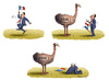 Cartoon: Hollande in der Krise (small) by marian kamensky tagged francois,hollande,finanzkrise,frankreich,eu,krise
