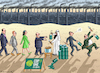 Cartoon: KLIMAKONFERENZ IN DUBAI (small) by marian kamensky tagged klimakonferenz,in,dubai,gop,28