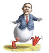 Cartoon: Lame Duck (small) by marian kamensky tagged humor