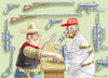 Cartoon: MAKE AMERICA GREAT AGAIN (small) by marian kamensky tagged terror,attack,in,florida,parkland,highschool,nra