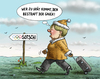 Cartoon: Merkel nach Sotschi (small) by marian kamensky tagged winterspiele,in,sotschi,angela,merkel,joachim,gauck,boykott