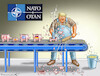 Cartoon: NATO-GIPFEL IN DEN HAAG (small) by marian kamensky tagged nato,gipfel,in,den,haag