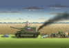 Cartoon: NATO STRATEGIE (small) by marian kamensky tagged nato,warschau,russland,polen,säbelrasseln