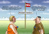 Cartoon: ÖSTERREICHISCHE KORNBLUMENKINDE (small) by marian kamensky tagged präsidentenwahlen,in,österreich,fpö,rechtspopulismus