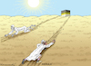 Cartoon: PILGERFAHRT NACH MEKKA (small) by marian kamensky tagged pilgerfahrt,nach,mekka,hadch