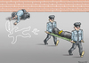 Cartoon: POLIZEIHUMOR (small) by marian kamensky tagged polizei,rassismus