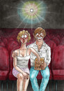 Cartoon: Popcorn (small) by marian kamensky tagged kino,popcorn,erotik,dating
