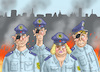 Cartoon: SÄCHSISCHE POLIZEI (small) by marian kamensky tagged chemnitz,lynchjustiz,rchtsradikale,proteste,sachsen