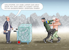 Cartoon: SCHOLZ IST PLEITE (small) by marian kamensky tagged scholz,ist,pleite,selenskyj,ukraine,putin