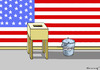 Cartoon: SICK BUCKET CHALLENGE (small) by marian kamensky tagged obama,trump,präsidentenwahlen,usa,baba,vanga,republikaner,demokraten,wikileaks,faschismus