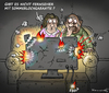 Cartoon: Sommerloch (small) by marian kamensky tagged sommerloch,2014,irak,israel,gaza,ebola,ukraine,mh17
