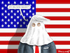 Cartoon: TRUMP IST KEIN RASSIST (small) by marian kamensky tagged trump,ist,kein,rassist