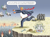 Cartoon: TRUMPS KRIEGSGRUND (small) by marian kamensky tagged board,of,oil,peace,iran,trump,krieg,putin,hormus,kuba