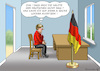 Cartoon: UMFRAGETIEF FÜR MERKEL (small) by marian kamensky tagged umfragetief,für,merkel