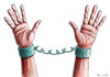 Cartoon: Unfreiheit (small) by marian kamensky tagged freiheut,freedom,ketten,gefangenschaft,unterdrückung