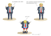 Cartoon: UNSCHULDSLAMM TRUMP (small) by marian kamensky tagged obama trump präsidentenwahlen usa baba vanga republikaner inauguration demokraten wikileaks faschismus