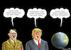 Cartoon: WENN NAZI TRUMP REDET (small) by marian kamensky tagged obama trump präsidentenwahlen usa baba vanga republikaner inauguration demokraten wikileaks faschismus