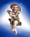 Cartoon: Zuckerberg (small) by marian kamensky tagged humor,zuckerbook