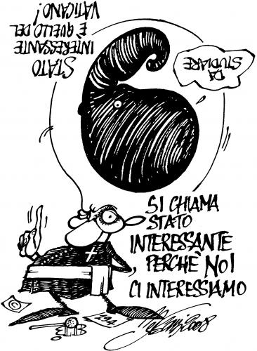 Cartoon: Stato (medium) by Andrea Bersani tagged stato