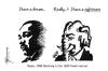Cartoon: Martin Luther King Day (small) by Thommy tagged martin,luther,king,day