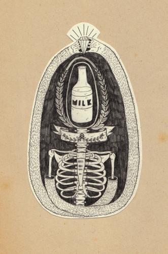 Cartoon: _ (medium) by the_pearpicker tagged milk,skeleton,bones,arms,diamond