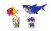 Cartoon: kidz are not alright (small) by buddybradley tagged kids baloon fish shark bad illustration ball