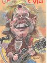 Cartoon: Jon Bon Jovi. (small) by RoyCaricaturas tagged jon bon jovi music rock roll cartoon