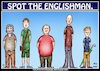 Cartoon: Spot the Englishman (small) by Mike J Baird tagged englishman,search,men,find,observe