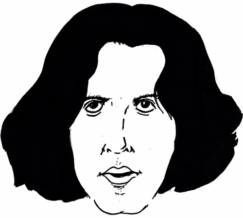 Cartoon: Oscar Wilde (medium) by paolo lombardi tagged literature