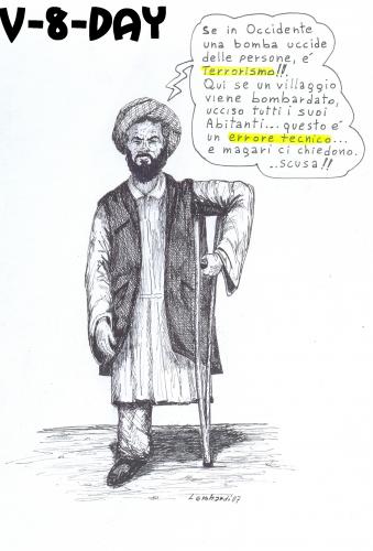 Cartoon: afgan (medium) by paolo lombardi tagged war,usa,iraq,politics,satire,caricatures