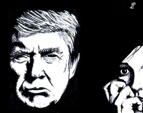 Cartoon: Fear (medium) by paolo lombardi tagged trump,usa,world,fear,terror,panic