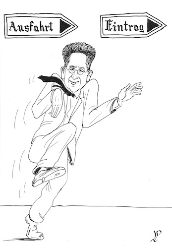 Cartoon: Hans Georg Maassen removed (medium) by paolo lombardi tagged germany