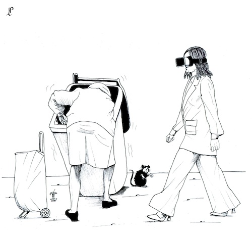 Cartoon: How Meloni sees Italy (medium) by paolo lombardi tagged italy,meloni