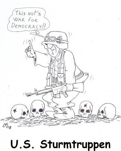Cartoon: iraq war (medium) by paolo lombardi tagged war,usa,iraq