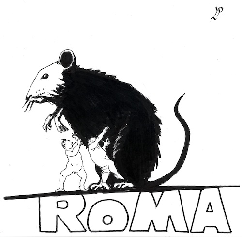 Cartoon: Rome (medium) by paolo lombardi tagged rome,italy
