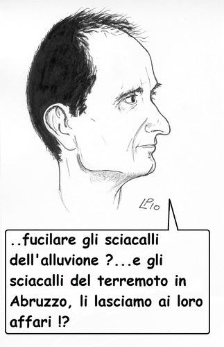 Cartoon: Sciacalli (medium) by paolo lombardi tagged italy,politics