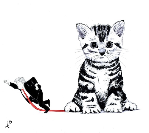 Cartoon: The rat (medium) by paolo lombardi tagged trump,usa