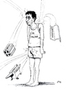 Cartoon: Anestesia (small) by paolo lombardi tagged italy