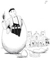 Cartoon: Black Easter in Sri Lanka (small) by paolo lombardi tagged terrorism
