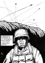 Cartoon: Disoccupazione Giovanile (small) by paolo lombardi tagged italy,work,war