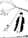Cartoon: Executed (small) by paolo lombardi tagged iran,khamenei,repression,freedom,riot,revolution