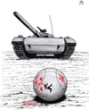 Cartoon: Gaza today (small) by paolo lombardi tagged gaza israel palestine war krieg