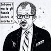 Cartoon: Infamia (small) by paolo lombardi tagged italy,mafia,politics,minister
