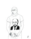 Cartoon: Jorit (small) by paolo lombardi tagged italy,russia,jorit,putin