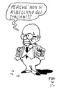 Cartoon: la PAZienza (small) by paolo lombardi tagged italy