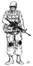 Cartoon: Navy Seals (small) by paolo lombardi tagged usa,afghanistan,war,binladen