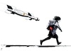 Cartoon: Smart bomb (small) by paolo lombardi tagged gaza,israel,palestine,hamas,war,peace,children