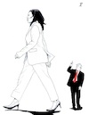 Cartoon: Up and down (small) by paolo lombardi tagged kamala,trump,usa,elections,president