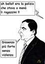 Cartoon: Violenza (small) by paolo lombardi tagged italy,politics,freedom